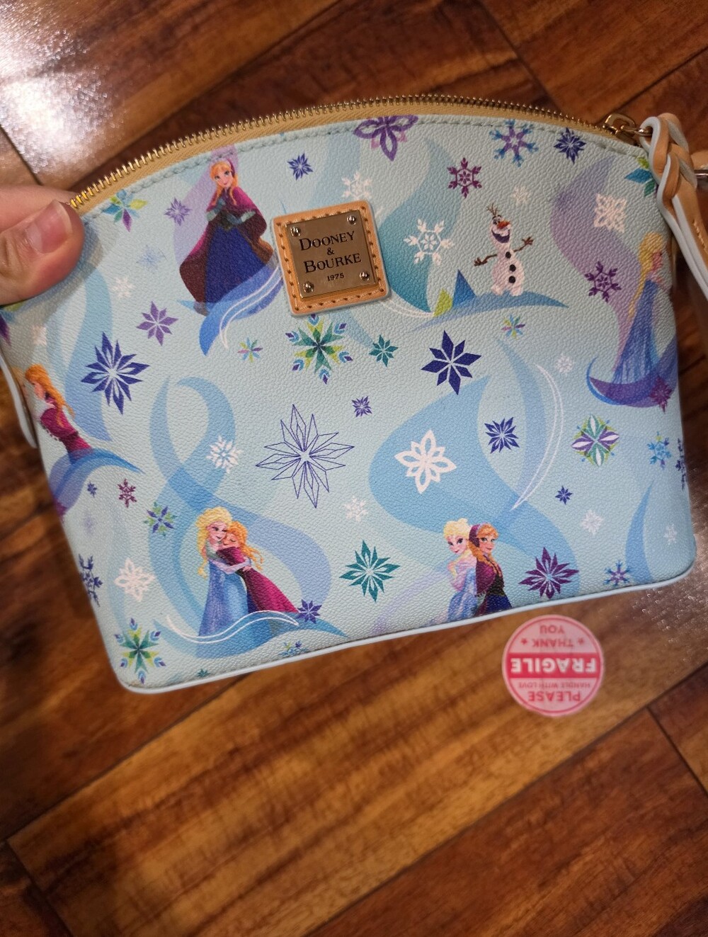 Dooney & Bourke Disney Frozen Anna & Elsa Crossbody Bag New